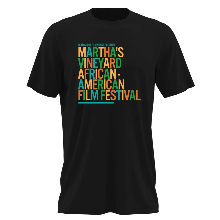 MVAAFF Multi-Color Black T-shirt