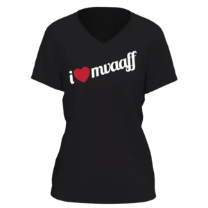 I love MVAAFF Ladies Fitted T-Shirt