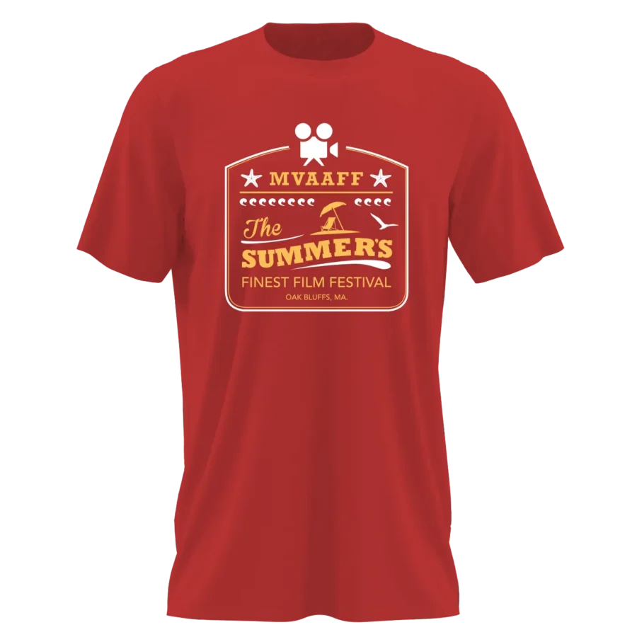 MVAAFF The Summer's Finest Film Festival T-Shirt - Red